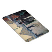 Paris Street Rainy Day by Gustave Caillebotte Magnet (Rechte Seite)