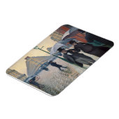 Paris Street Rainy Day by Gustave Caillebotte Magnet (Linke Seite)