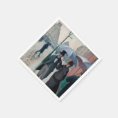 Paris Street Rainy Day by Gustave Caillebotte Serviette (Ecke)