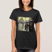 Paris Street Rainy Day by Gustave Caillebotte T-Shirt (Vorderseite)
