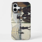 Paris Street Rainy Day iPhone Hülle (Rückseite)