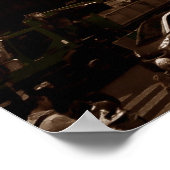 Paris Street Scene (I) Poster (Ecke)