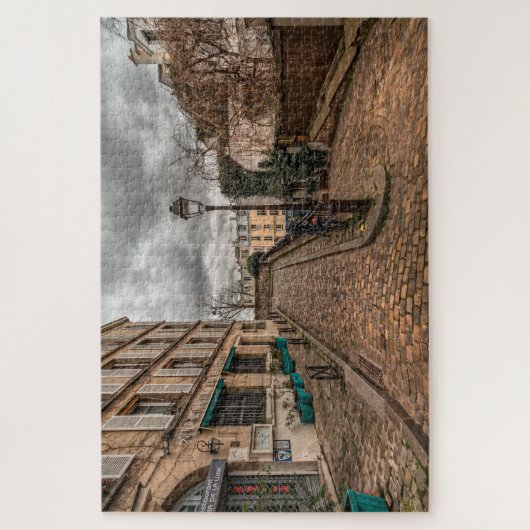 Paris Street scene Puzzle (Vertikal)
