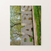 Paris Street Signs. Puzzle (Vertikal)