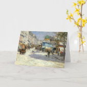 Paris Streets | Louis Abel-Truchet Karte (Gelbe Blume)