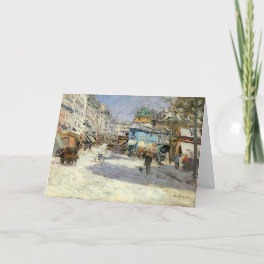 Paris Streets | Louis Abel-Truchet Karte (Vorderseite)