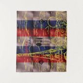 Paris Style Wandteppich (Vorderseite)