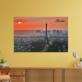 Paris Sunset Eiffel Tower France Foto Leinwanddruck (Insitu (Wohnzimmer))