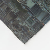 Paris Sunset Fleecedecke (Ecke)