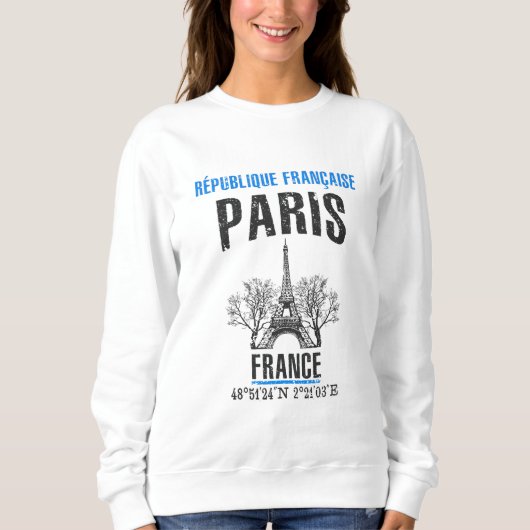 Paris Sweatshirt (Vorderseite)
