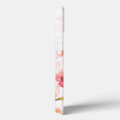 Paris Szene und Rosa Blume Custom Case-Mate iPhone Hülle (Rückseite / Rechts)