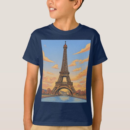 Paris T-Shirt (Vorderseite)