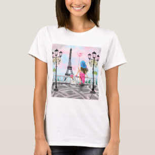 Paris T - Shirt mit Eiffelturm