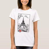 Paris-T-Stück T-Shirt (Vorderseite)
