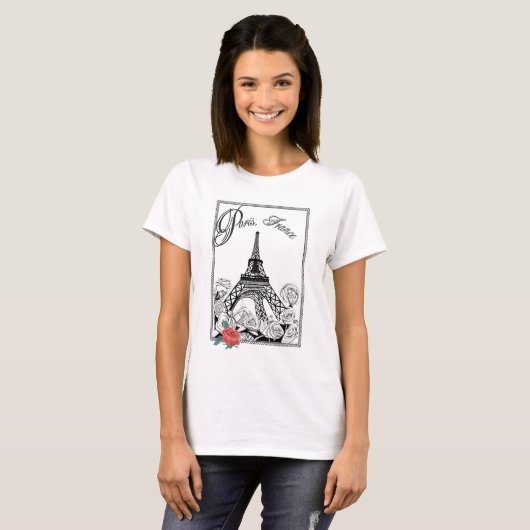 Paris-T-Stück T-Shirt (Vorne ganz)