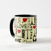 Paris Tasse (Vorderseite Links)