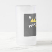 Paris Tasse, Mattglas Bierglas (Mittel)
