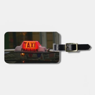Paris-Taxi Gepäckanhänger