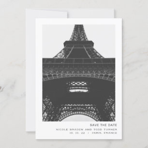 Paris Termin vormerken Save The Date