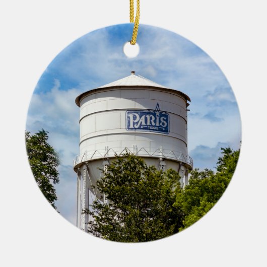 Paris, Texas - 2-seitige Ornamente (Vorne)