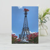 Paris, Texas Flat Danke Karte (Stehend Vorderseite)