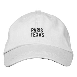 PARIS TEXAS Hat Bestickte Baseballkappe