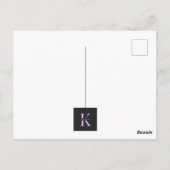 Paris, Texas Postcard Postkarte (Rückseite)