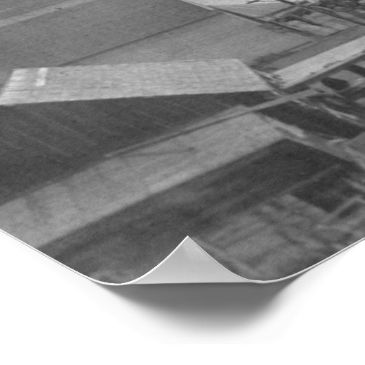 Paris, TexasLuftbild StadtParis, TX Poster (Ecke)