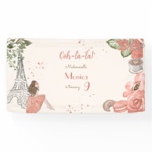 Paris Thema Französische Geburtstagsparty
