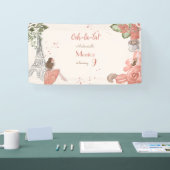 Paris Thema Französische Geburtstagsparty Banner (Messe)