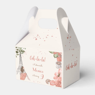Paris Thema Französische Geburtstagsparty Geschenkschachtel