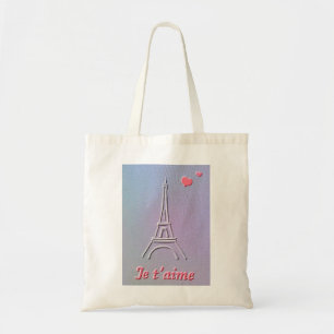 Paris-Thema Taschentasche Tragetasche