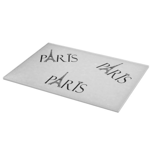 Paris Themed Cutting Board Schneidebrett (Ecke)