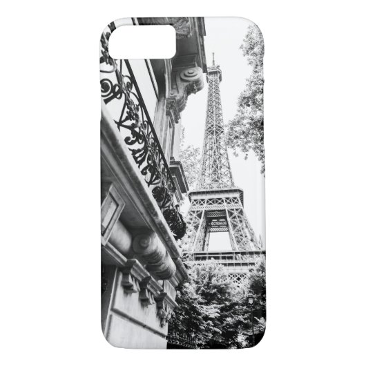 Paris Themed Phone Case mit Zitat (Rückseite)