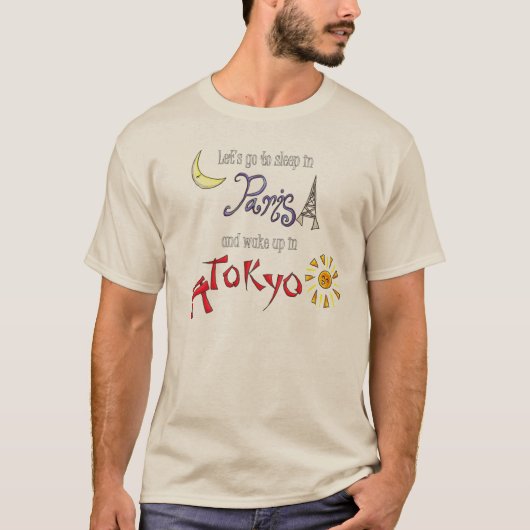 Paris - Tokyo T-Shirt (Vorderseite)