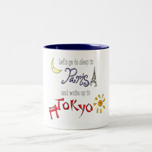 Paris Tokyo Zweifarbige Tasse