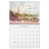 Paris Toujours Fotokalender Kalender (Jan 2027)