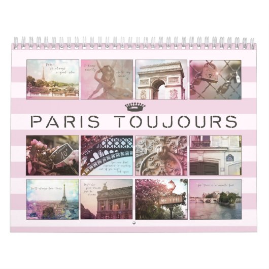 Paris Toujours Fotokalender Kalender (Titelbild)
