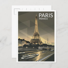 Paris Tour Effiel Vintage Geschenke aus der Altsta Postkarte