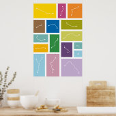 Paris - Transit Palettes Poster (Küche)