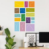 Paris - Transit Palettes Poster (Heimbüro)