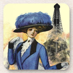 Paris-Träume-Korkuntersetzer Getränkeuntersetzer