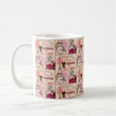 Paris Travel Postcard Poster Design Kaffeetasse (Links)