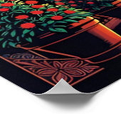 Paris Travel Poster, Poster (Ecke)