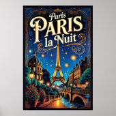 Paris Travel Poster,  Poster (Vorne)