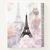 Paris Travels  Notizblock (Rückseite)