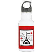 Paris Trinkflasche (Vorderseite)