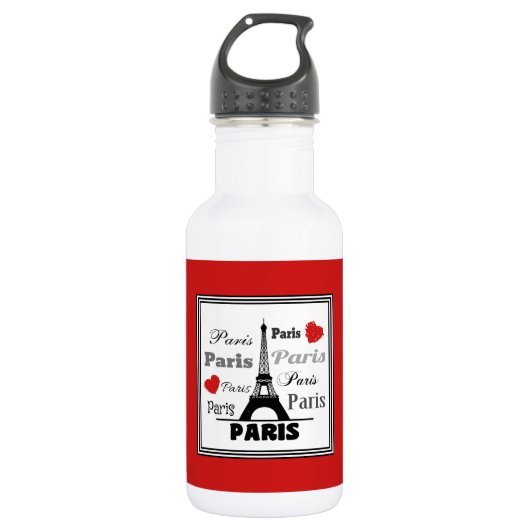 Paris Trinkflasche (Vorderseite)