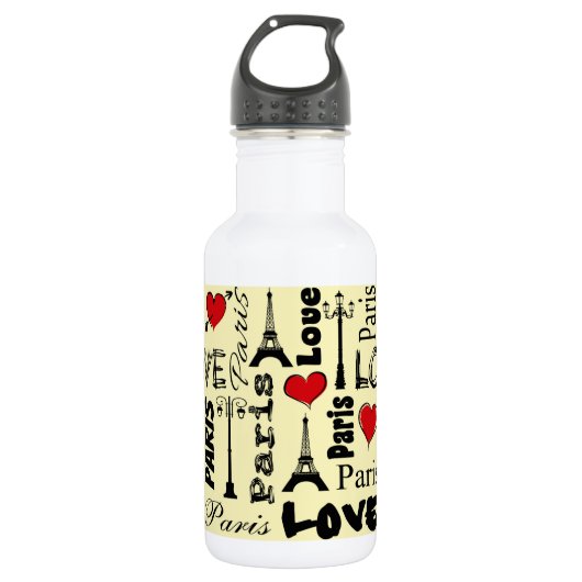 Paris Trinkflasche (Vorderseite)