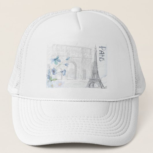 Paris Truckerkappe (Vorderseite)